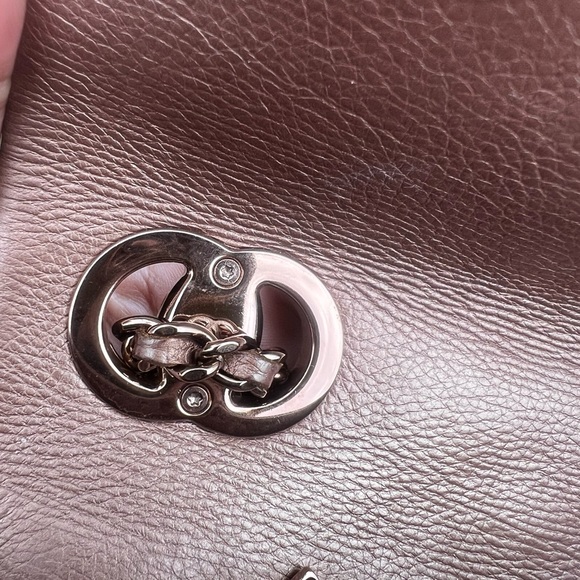 Rareš„Chanel iridescent Mini Rectangular Bronze/Copper Flap Bag - Picture 12 of 16